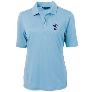 Kansas Jayhawks Golf Polo Cutter And Buck Women's XXL Blue